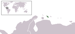 キュラソー島マップ